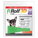 Rolf Club 3D picături pentru câini până la 4 kg