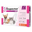 Inspector Mini (0,4 ml) picături pentru căței, motănei, pisici și câini de rasă mică 0,5-2 kg 