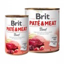 Brit Pate&Meat, pate cu vită și curcan pentru câini, 800 g