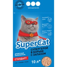 SuperCat 10l așternut lemnos