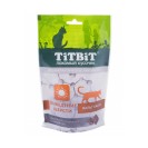 TiTBiT Pernuțe crocante cu carne de vită pentru eliminarea ghemurilor de blană la pisici 60 g