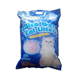 Elegant Cat Silica Gel, așternut igienic pentru pisici, 16 L