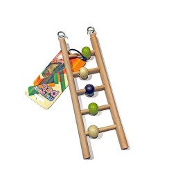 Scară de lemn pentru păsări 7,5 x 24 cm