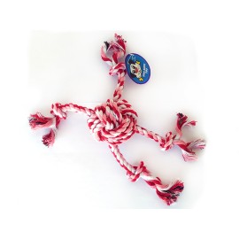 Jucărie din frânghie ”Păianjen” D-7 cm, L-25 cm