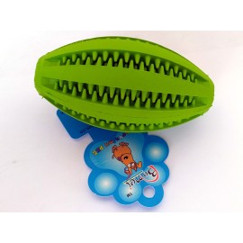 Jucărie (rugby) de cauciuc L-12 cm
