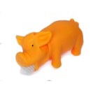 Jucărie ”Porc” de vinil L-14,5 cm