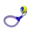 Jucărie din frânghie cu minge 30 x 8 cm