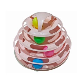 Jucărie interactivă pentru pisici, 4 niveluri 