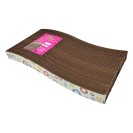 Planșă de zgâriat din carton 38 cm x 12 cm x 2 cm