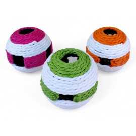 Jucărie "Minge din frânghie cu clopoțel"