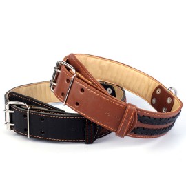 Zgardă ”Collar”  dublă cu împletitură 2,5 cm x 38-50 cm