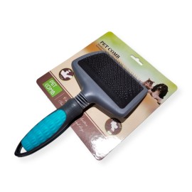 Perie pentru îngrijirea blănii la animale, 22,5x13 cm