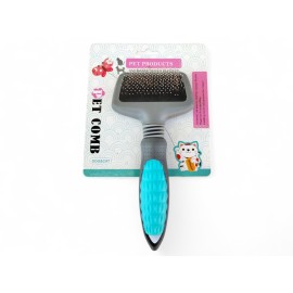 Perie pentru îngrijirea blănii la animale, 17x8 cm