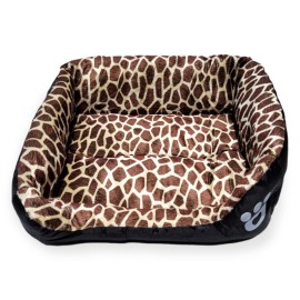 Pat (culcuș) "Leopard" pentru animale, 45x35x12 cm