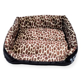 Pat (culcuș) "Leopard" pentru animale, 58x45x14 cm