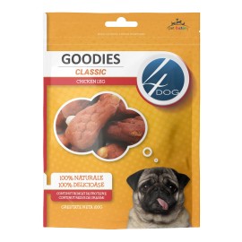 4DOG Goodies Classic Chicken Leg, recompense pentru câini, 100 g