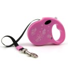 4DOG Deluxe Color, lesă retractabilă pentru câini până la 12 kg (3 m)