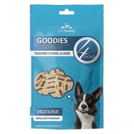 4DOG GOODIES Trainer cu Miel și Orez, recompense pentru câini, 150 g