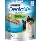 Purina Dentalife pentru câini de talie medie 12-25 kg (5 bastoane) 115 g