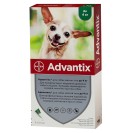 Bayer Advantix pentru câini până la 4 kg (1 fiolă)
