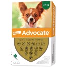 Bayer Advocate pentru câini până la 4 kg (1 fiolă)