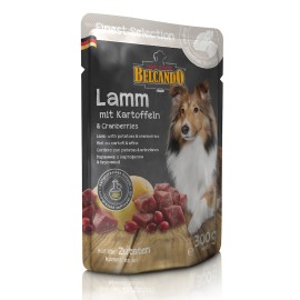 Belcando Lamm, cu miel, cartofi și merișoare de munte pentru câini, 300 g