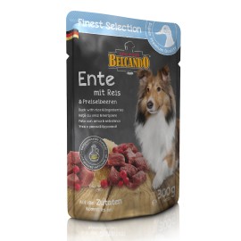 Belcando Ente, cu rață, orez și pomușoare pentru câini, 300 g