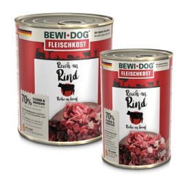 Bewi Dog, pate cu vită pentru câini, 400 g