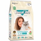 BonaCibo Sterilised Cat with Salmon, cu somon pentru pisici, 5 kg