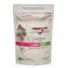 BonaCibo for Sterilised Cats with Lamb, cu miel în jeleu pentru pisici, 85 g