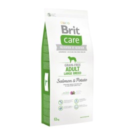 Brit Care Grain-Free Adult Large Breed Salmon&Potato, cu somon și cartofi pentru câini, 12 kg
