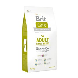Brit Care Adult Small Breed Lamb&Rice, cu miel și orez pentru câini, 7,5 kg