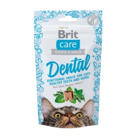 Brit Care Dental, recompense pentru pisici, 50 g