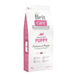Brit Care Grain-Free Puppy Salmon&Potato, cu somon și cartofi pentru căței, 12 kg