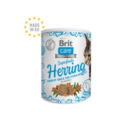 Brit Care Superfruits Herring, recompense pentru pisici, 100 g