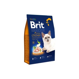 Brit Premium Indoor Chicken, cu pui pentru pisici, 8 kg