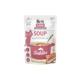 Brit Care Soup with Salmon, cu somon pentru pisici, 75 g
