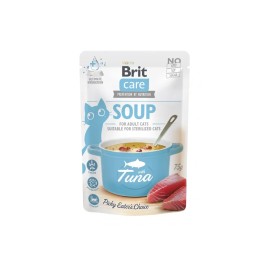 Brit Care Soup with Tuna, cu ton pentru pisici, 75 g