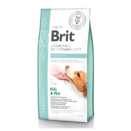 Brit Grain-Free Veterinary Diet Struvite, cu ou și mazăre pentru câini, 12 kg