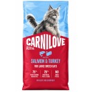 Carnilove Active Salmon&Turkey for Large Breed Cats, cu somon și curcan pentru pisici, 2 kg
