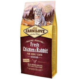 Carnilove Fresh Chicken & Rabbit, cu pui și iepure pentru pisici, 2 kg