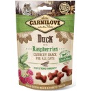 Carnilove Duck with Raspberries, recompense cu rață și zmeură pentru pisici, 50 g