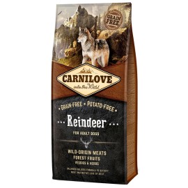 Carnilove Reindeer, cu ren pentru câini, 12 kg