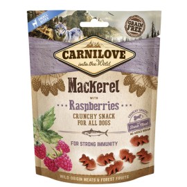 Carnilove Mackerel with Raspberries, cu macrou și zmeură pentru câini, 200 g