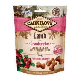 Carnilove Lamb with Cranberries, cu miel și merișoare pentru câini, 200 g