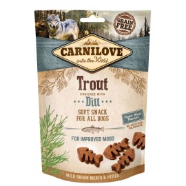 Carnilove Trout with Dill, cu păstrăv și mărar pentru câini, 200 g