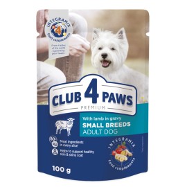 Club 4 Paws With Lamb, cu miel pentru câini (sos), 100 g