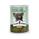 Club 4 Paws Selection Chicken&Lamb, pate cu pui și miel pentru câini, 400 g