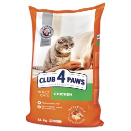 Club 4 Paws Chicken, cu pui pentru pisici, 1 kg (la cântar)