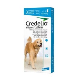 Credelio 900 mg pentru câini 22-45 kg (1 tabletă)